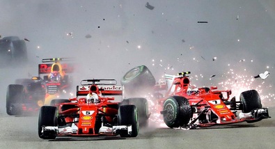 F1 Gp Singapore, Raikkonen: «Pagato caro, chiedete a Verstappen...»