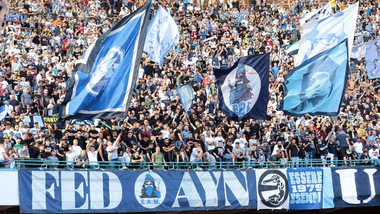 Napoli, che festa dopo il 6-0 sul Benevento