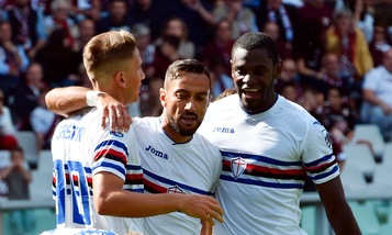 Torino-Sampdoria 2-2: l'ex Quagliarella firma il pari