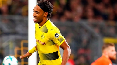 Bundesliga, il Dortmund è in vetta: super Aubameyang