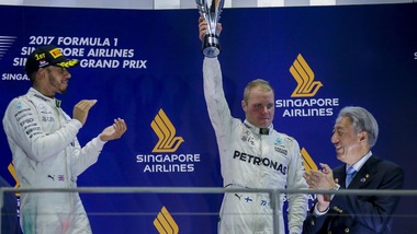 F1 Gp Singapore, Bottas: «Vettel sarà il mio prossimo obiettivo»