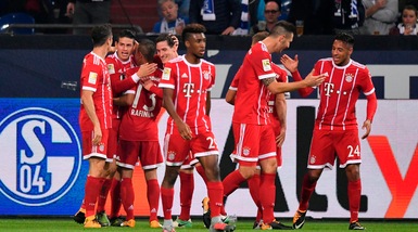 Bayern, tre gol allo Schalke: James Rodriguez incanta