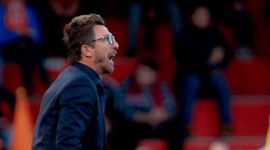 Roma, Di Francesco: «Possiamo fare di più. Lo scudetto? Lo dirà il campo»