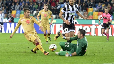 Serie A Udinese-Torino 2-3, il tabellino