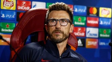 Roma, Di Francesco: «Siamo all'altezza di Juventus e Napoli»