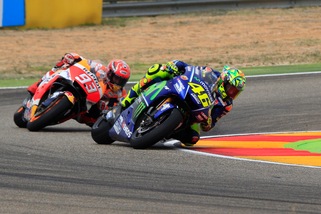 Motogp Aragon, terze libere: top ten per Rossi