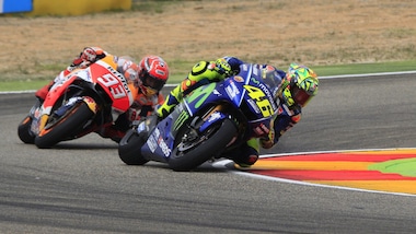 Motogp Aragon, terze libere: top ten per Rossi