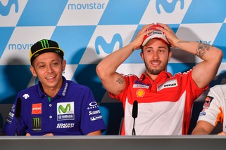 MotoGp Aragon, Rossi: «Pronto a spingere fino alla fine, ma è già bello così»