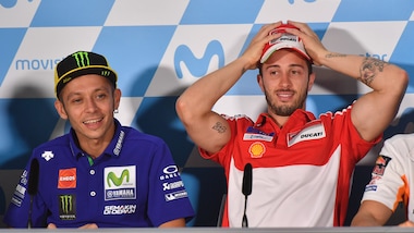 MotoGp Aragon, Rossi: «Pronto a spingere fino alla fine, ma è già bello così»