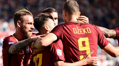 Roma-Udinese 3-1, El Shaarawy fa doppietta