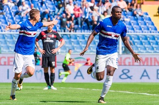 Sampdoria-Milan 2-0, con Zapata e Alvarez ritorno amaro per Montella a Marassi