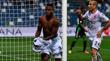 Serie A, Sassuolo-Bologna 0-1: Okwonkwo decide il derby all'89'