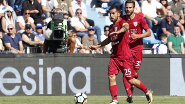 Serie A Cagliari, Pavoletti e Farias: allenamento a pieno regime