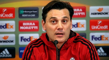 Milan, Montella: «Bonucci non è un problema, siamo in linea con le aspettative»