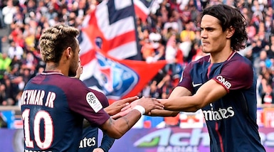 Ligue 1, Psg-Bordeaux 6-2: doppio Neymar, Cavani e Mbappé
