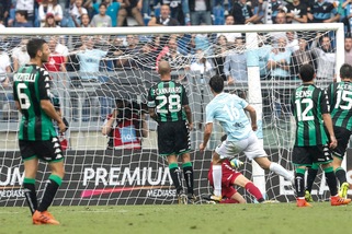 Serie A Lazio-Sassuolo 6-1, il tabellino