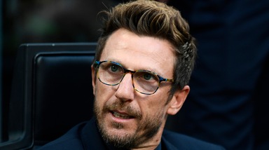 Roma, Di Francesco: «Vogliamo restare attaccati alle prime»