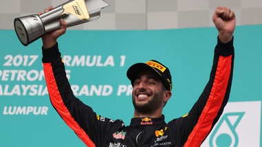 F1 Red Bull, Ricciardo: «Gara noiosa ma difficile»