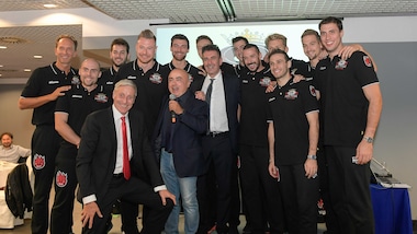 Perugia si presenta con Cevoli mattatore e Russell in palestra