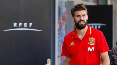 Spagna, Piqué: «Non abbandono la Nazionale per i fischi»