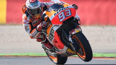 MotoGp Honda, Marquez: «Il mondiale? Non è finito»