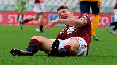 Torino, lesione al collaterale per Belotti: un mese di stop