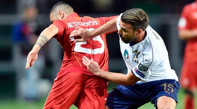 Italia, infortunio per Barzagli: risentimento muscolare