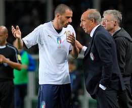 Qualificazioni Mondiali: Italia-Macedonia 1-1: Trajkovski replica a Chiellini