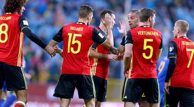 Russia 2018, il Belgio vince in Bosnia e manda l'Italia ai playoff