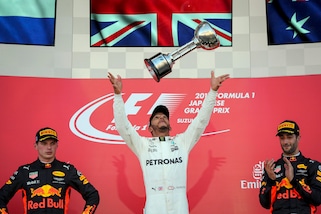 Formula 1, che gioia di Hamilton sul podio: +59 su Vettel!