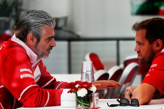 F1 Ferrari, Arrivabene: «Con Vettel non molliamo»