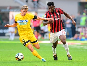 Serie A Udinese, lesione di primo grado per Larsen