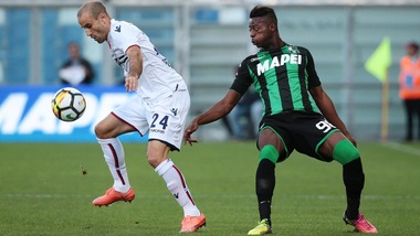 Serie A Sassuolo, per Adjapong lesione muscolare
