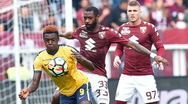 Serie A Verona, Kean e Cerci si allenano in gruppo