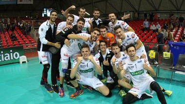 La Kioene Padova sbanca Piacenza ed elimina la Lpr dalla Coppa