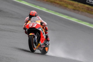 MotoGp Giappone: a Marquez anche le FP4, Rossi settimo