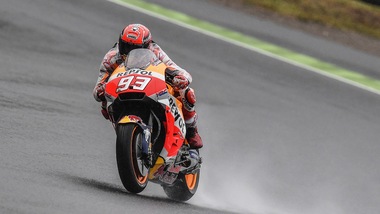 MotoGp Giappone: a Marquez anche le FP4, Rossi settimo