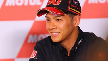 Moto2 Giappone, Nakagami in pole