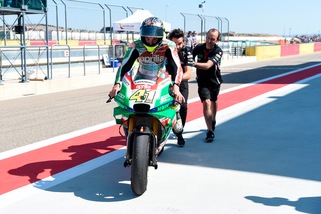 MotoGp Aprilia, Espargarò: «Delusione per il settimo posto»