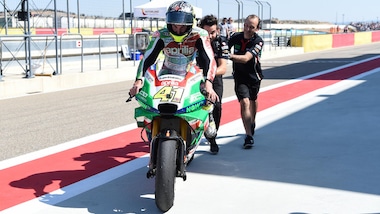 MotoGp Aprilia, Espargarò: «Delusione per il settimo posto»