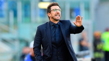 Roma, Di Francesco: «Troveremo una squadra che avrà una faccia feroce»