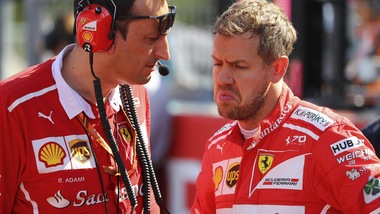 F1 Ferrari, Vettel: «Per questo weekend sono ottimista»