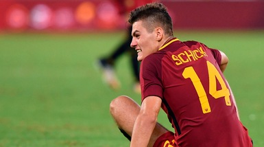 Roma, Schick vede la luce: allenamento con la squadra