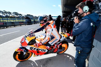 MotoGp Australia: Marquez in testa nelle ultime libere,