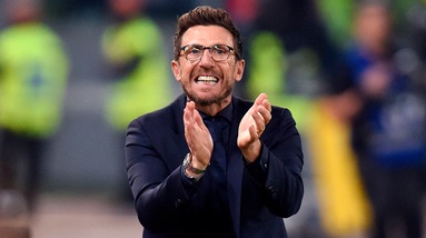 Di Francesco: «Torino? Vogliamo dare fastidio a tutti. Dzeko ricorda Van Basten»