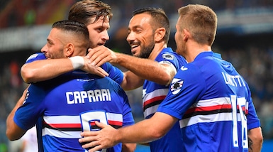 Sampdoria-Crotone 5-0, Giampaolo cala la manita e sogna l'Europa