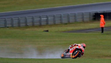 MotoGp Australia: warm up per Marquez, Rossi è 10°
