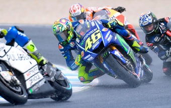 MotoGp Australia, Rossi: «Tanta bagarre, una grande gara»