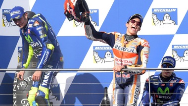 MotGp Australia, Marquez: «Bello vincere, ma il + 33 è anche meglio»