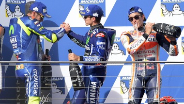 MotoGp Australia, Vinales: «Contento per il podio, ma la strategia era diversa»